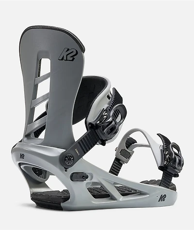 K2 Sonic Grey Snowboard Bindings 2027