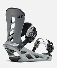 K2 Sonic Grey Snowboard Bindings 2027