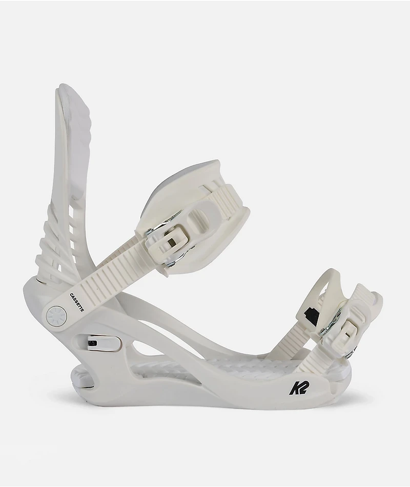 K2 Sonic White Snowboard Bindings 2024