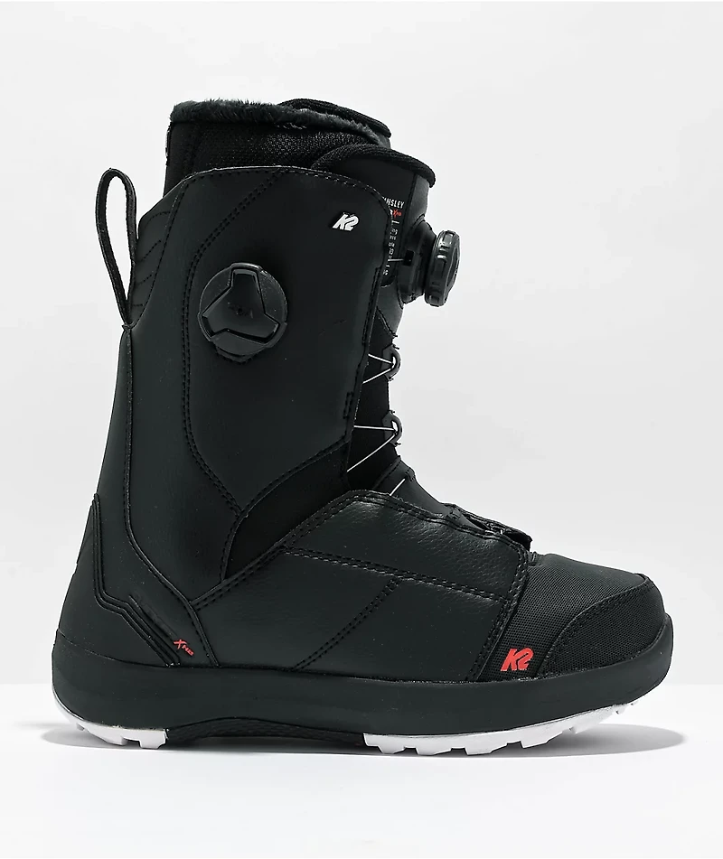 K2 Women's Kinsley Clicker X HB Black Snowboard Boots 2023