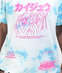 KAIJU017 Remember Blue & White Tie Dye T-Shirt