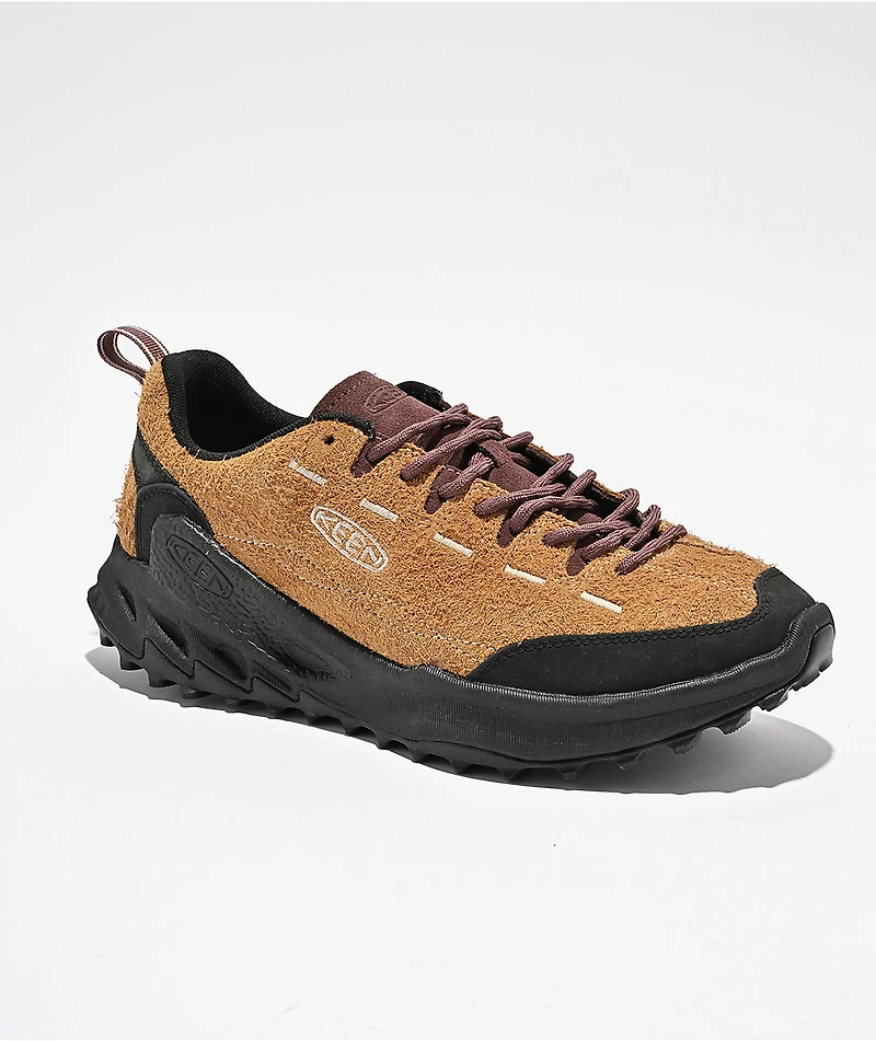 KEEN Jasper Zionic Oak Buff & Black Shoes