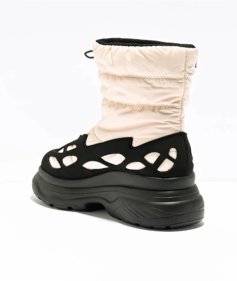 KOI Broken Helm Cream Snow Boots