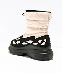 KOI Broken Helm Cream Snow Boots