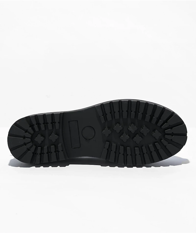 KOI Grave Warden Black Spiked Loafers