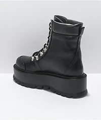 KOI Hydra Black Platform Boots