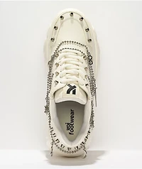 KOI Jinx Mystic Charm White Platform Shoes