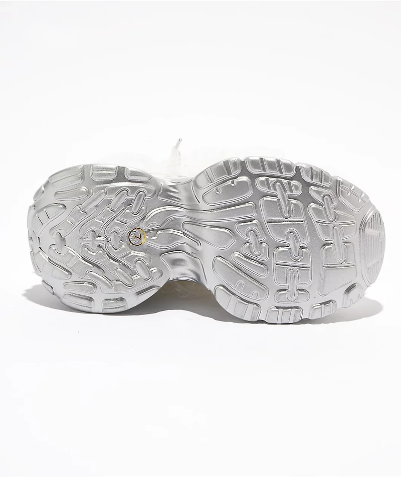 KOI Kelpie Whimsical Terrain Ivory & Silver Shoes