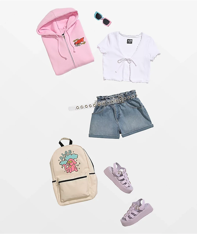 KOI Raikuma Lilac Chunky Platform Sandals