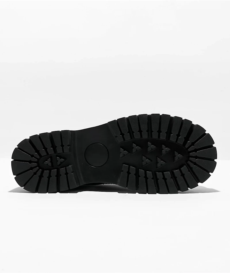 KOI Tibia Cow Black Derby Shoes