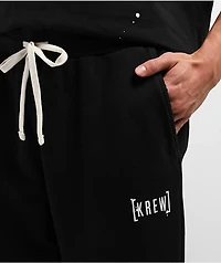 KREW K-Loose Ripper Faded Black Sweatpants