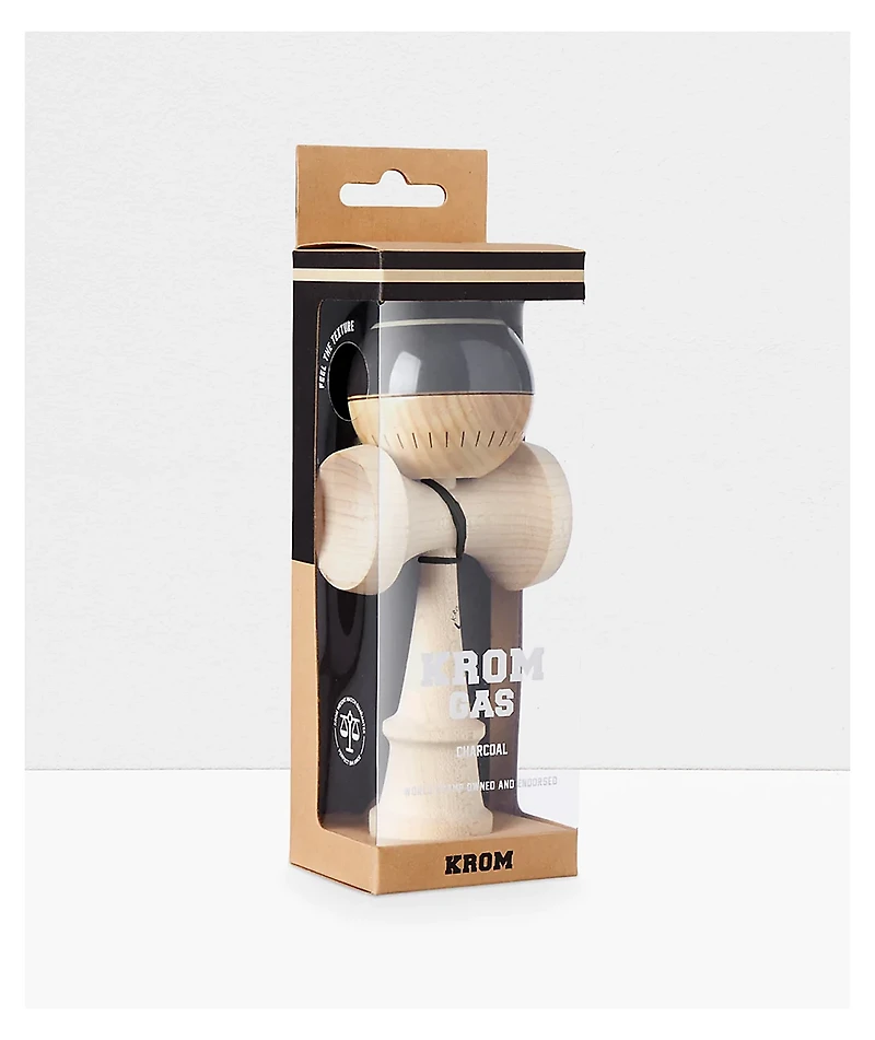 KROM Gas Charcoal Kendama