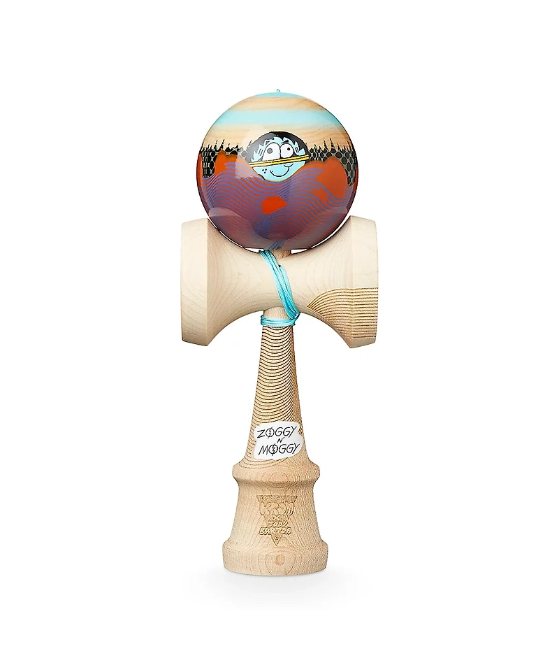 KROM x Jacob Acrobat Zoggy & Moggy Wavescape Kendama