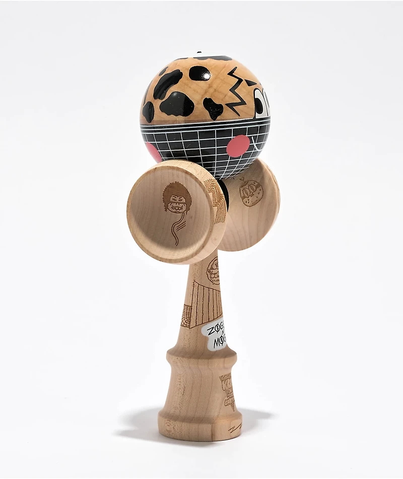 KROM x Jody Barton Zoggy & Moggy Gridball Kendama