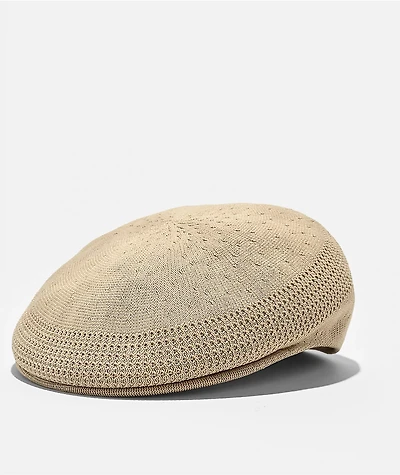Kangol Tropic 504 Ventair Beige Flat Cap