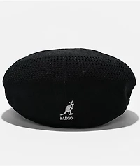 Kangol Tropic 504 Ventair Black Flat Cap