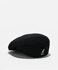 Kangol Tropic 504 Ventair Black Flat Cap