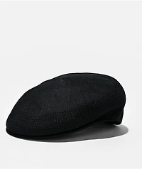 Kangol Tropic 504 Ventair Black Flat Cap