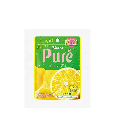 Kanro Puré Lemon Gummy Candy
