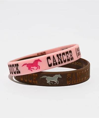 Keep A Breast Foundation Buck Cancer Sugar Cone Mini 2 Pack Bracelets