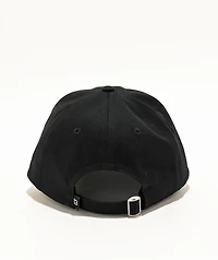Keep A Breast Foundation I Heart Boobies Embroidered Black Strapback Hat
