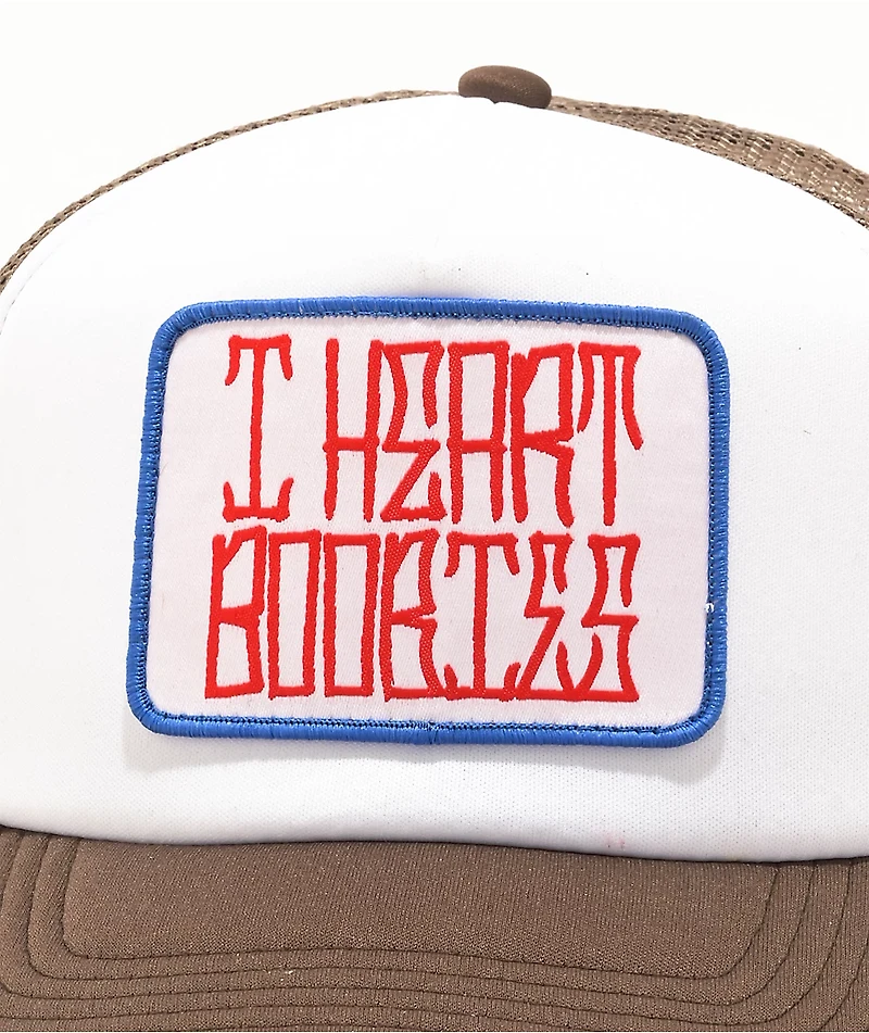 Keep A Breast Foundation I Heart Boobies Neighbor Trucker Hat