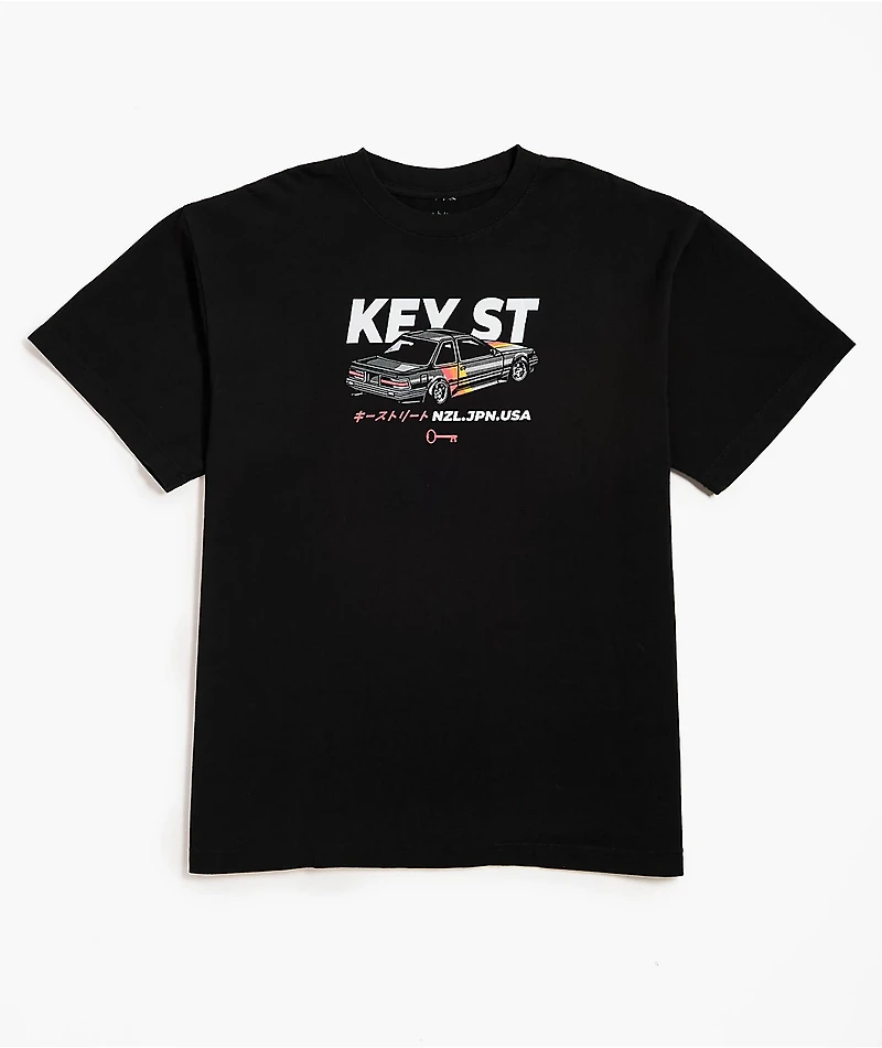 Key Street Antiques Roadshow Black T-Shirt