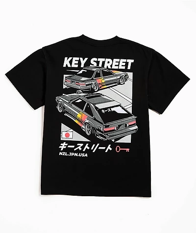 Key Street Antiques Roadshow Black T-Shirt