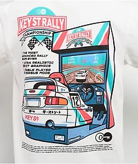 Key Street Arcade White T-Shirt