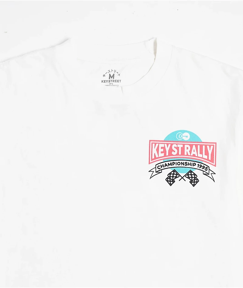 Key Street Arcade White T-Shirt