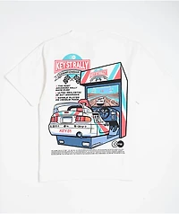 Key Street Arcade White T-Shirt
