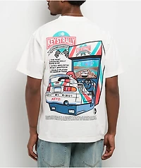 Key Street Arcade White T-Shirt