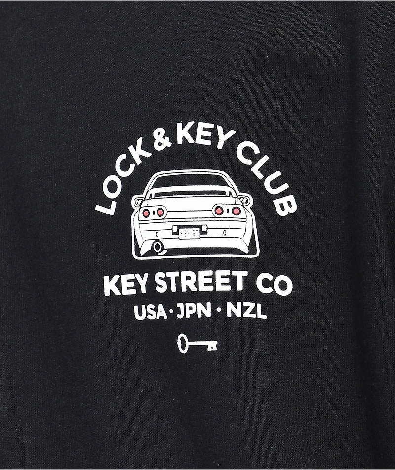 Key Street Car Club Black T-Shirt