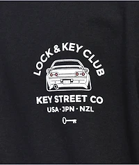 Key Street Car Club Black T-Shirt
