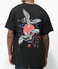 Key Street Cranes Black T-Shirt