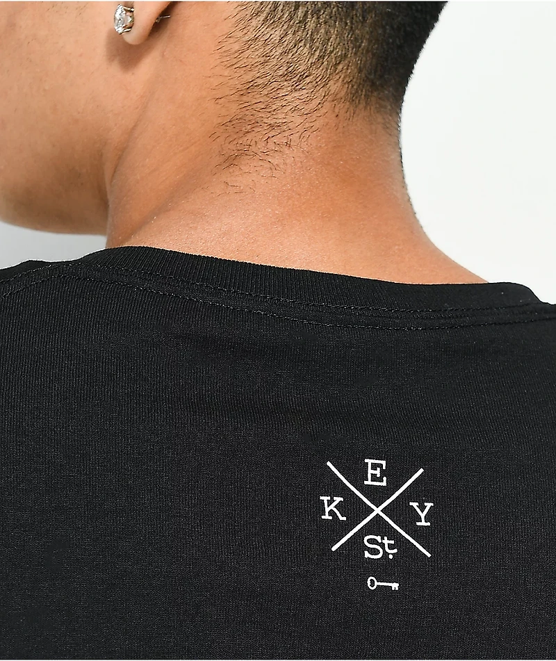 Key Street Driftin' Black T-Shirt
