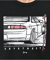 Key Street Driftin' Black T-Shirt