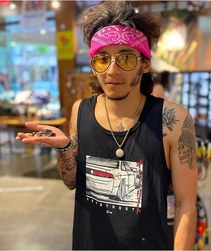 Key Street Driftin Black Tank Top