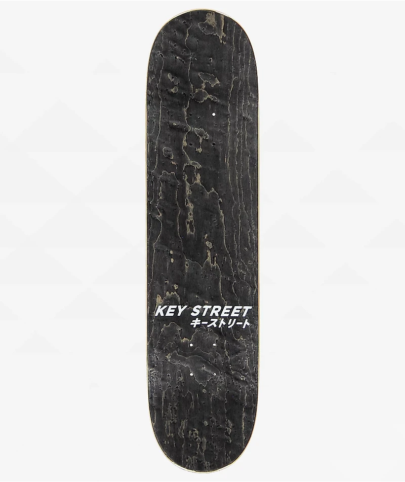 Key Street Halftone 8.0" Skateboard Deck