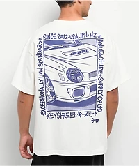 Key Street Halftone Natural T-Shirt