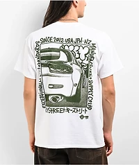 Key Street Halftone White T-Shirt