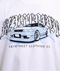Key Street Heavy White T-Shirt