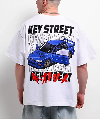 Key Street Homage White T-Shirt