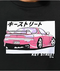 Key Street Kaiten Black T-Shirt