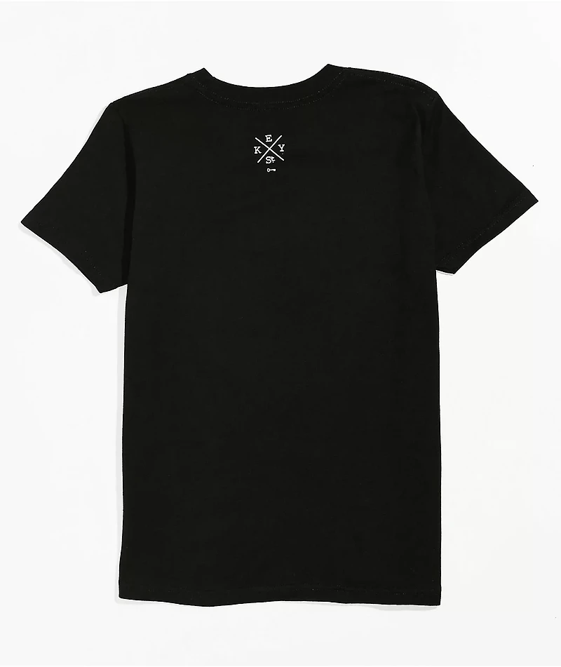 Key Street Kids' Burn It Black T-Shirt