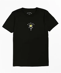 Key Street Kids' Smile Spider Black T-Shirt