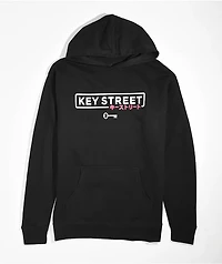 Key Street Kids Old School Black Hoodie