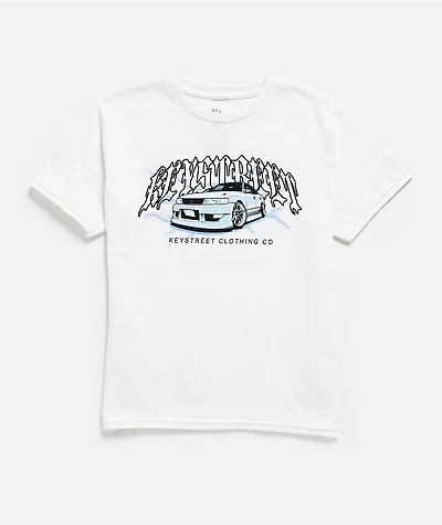 Key Street Kids Street Heavy White T-Shirt