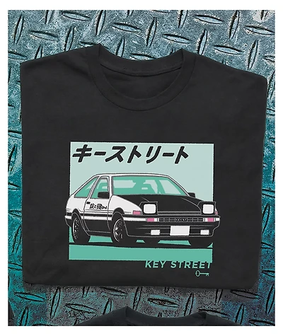 Key Street Kyuten Black T-Shirt