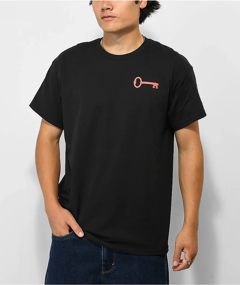 Key Street Less Than 3 Black T-Shirt